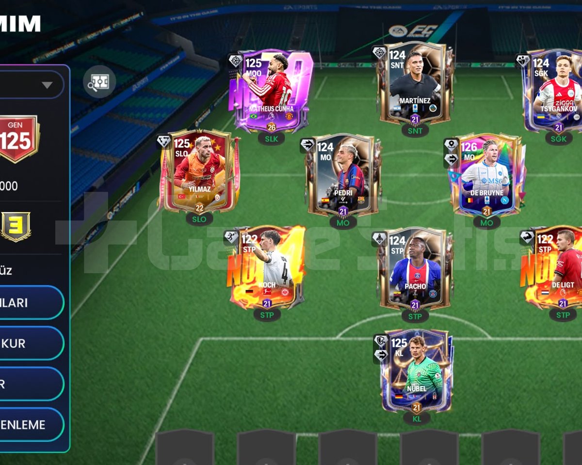 125GEN 121 DEBRUYNE FC MOBİL
