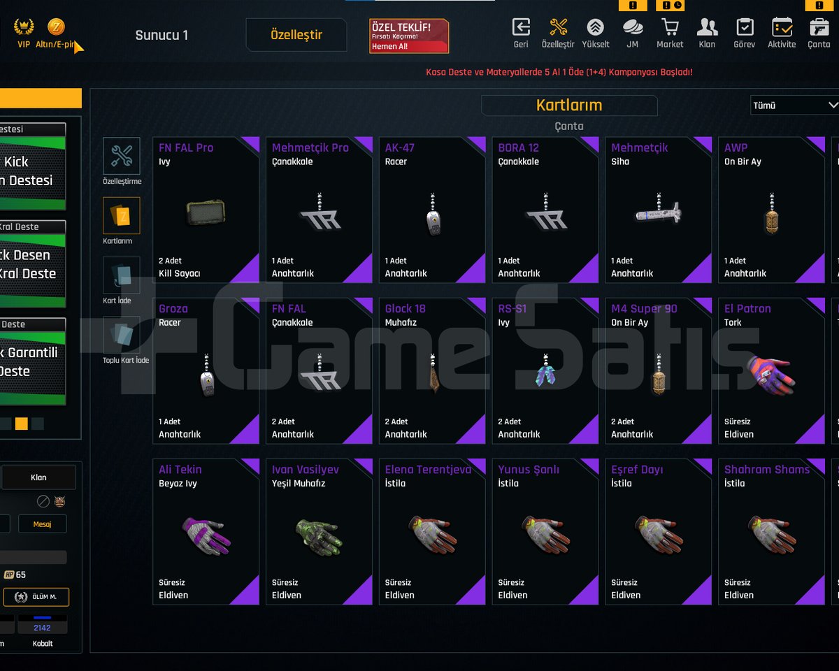 2 SINIRSIZ + DOLU ELİT + 50K ZA HARCANDI