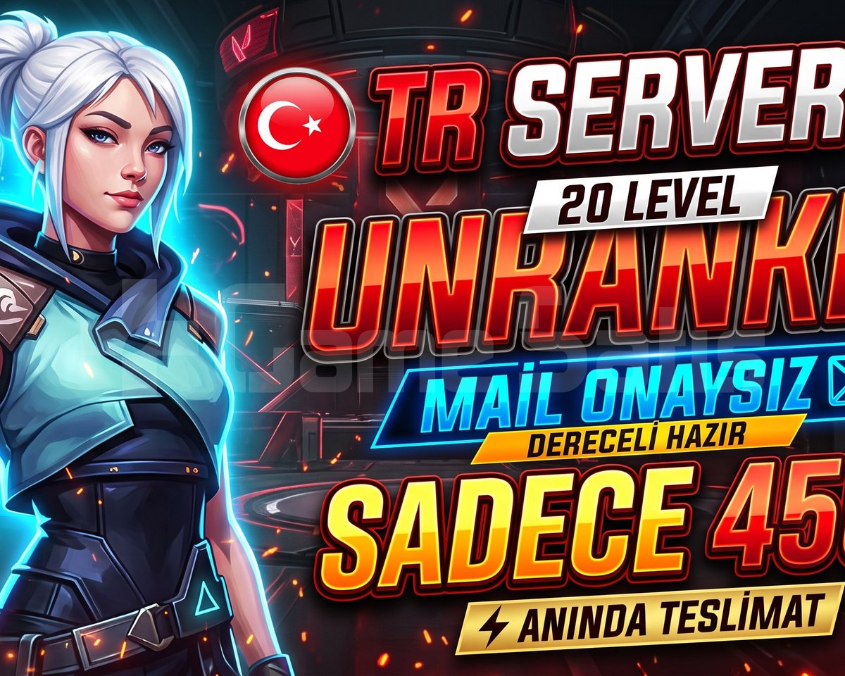 MAİL ONAYSIZ TR UNRANKED | 20 LVL HAZIR