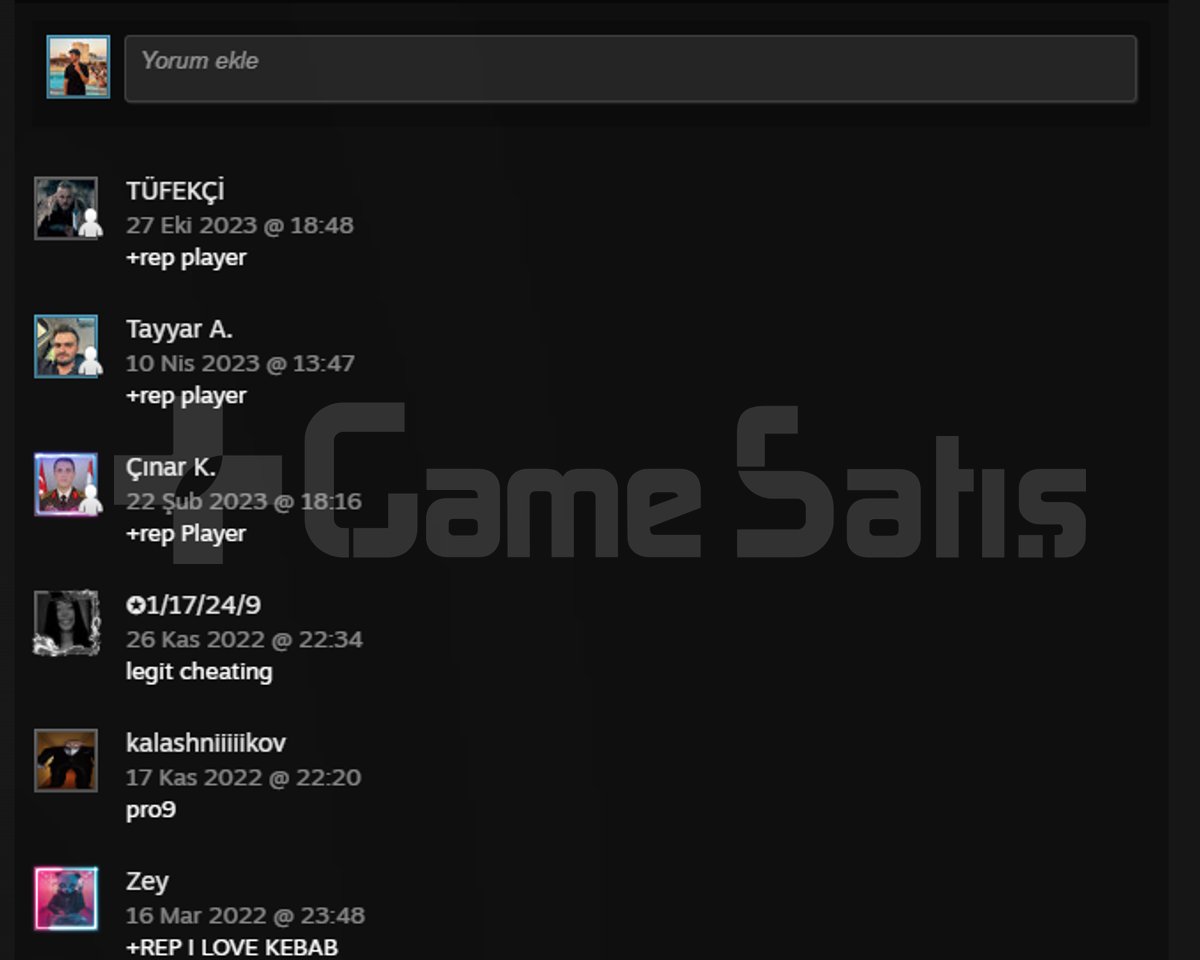 10 YILLIK 92 LEVEL 378 OYUN 659 DLC