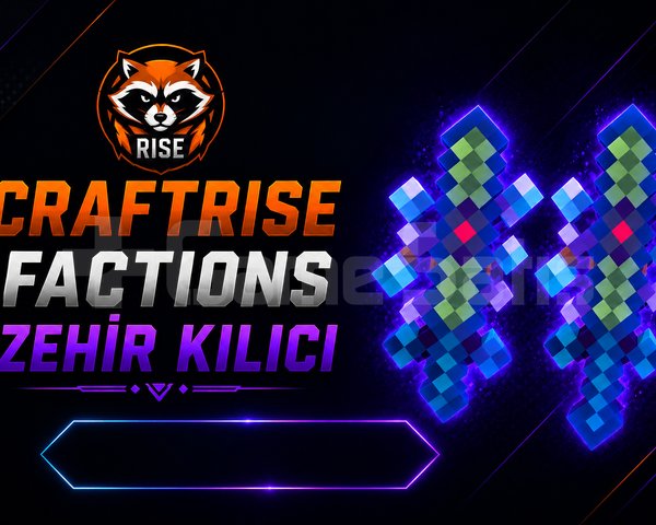Craftrise Factions Zehir Kılıcı 1 adet