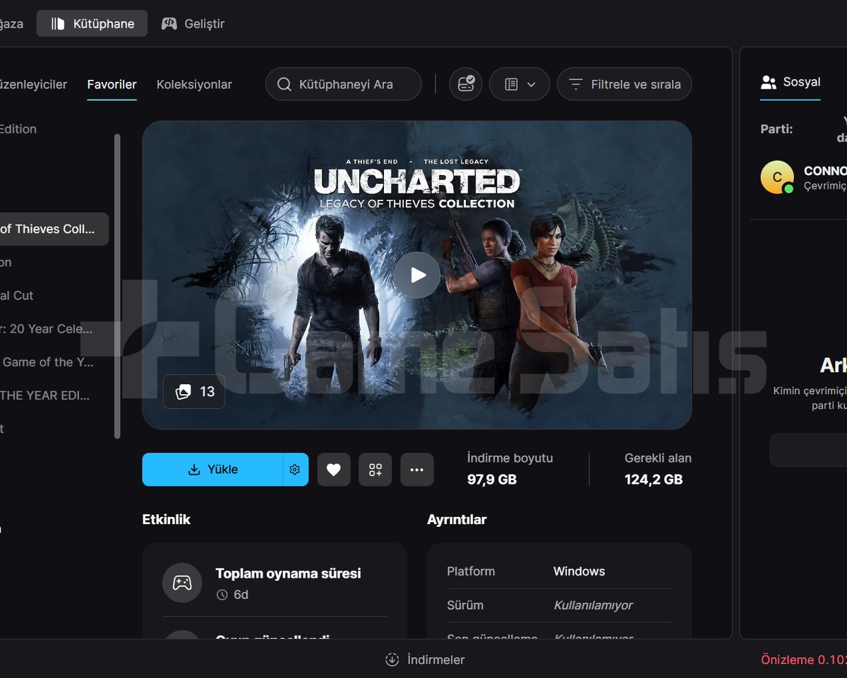 ÇOK UYGUNA ÇOK OYUNLU EPİC GAMES HESABI