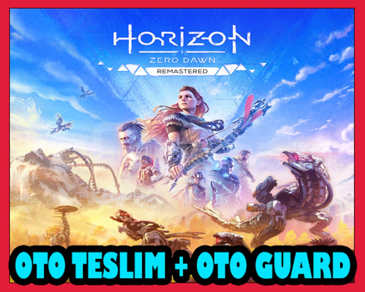 Horizon Zero Dawn Remastered +OTO TESLİM