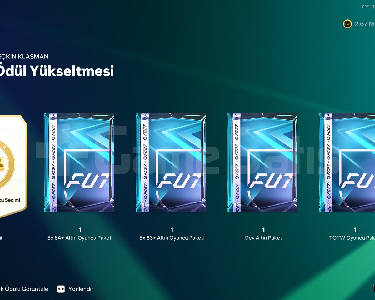 FC 27/PC RİVALS DİV 9dan ELITE BOOST