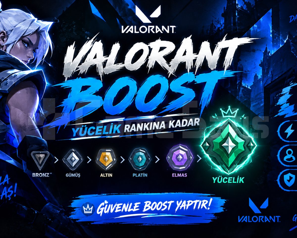 Valorant İmmortal Oyuncudan Elo Boost