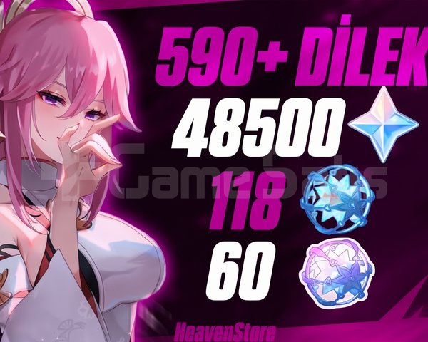 EU | MR50 540+ dilek 48500 primogem 118+