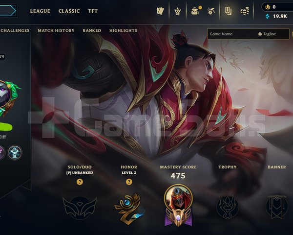 TR - UNRANKED - 121 CHAMP - 49 SKINS