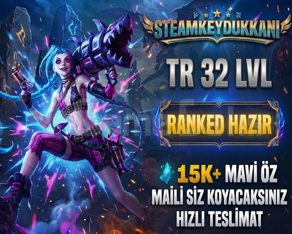 TR 32 LEVEL | DERECELİ  HAZIR | UNRANKED