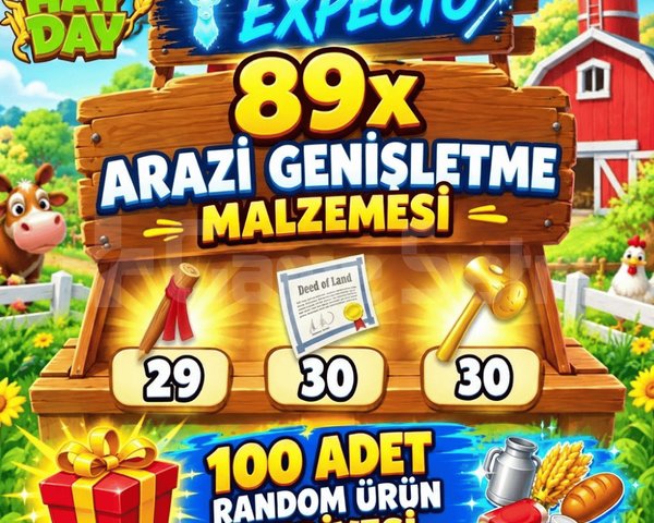 89 ADET ARAZİ GENİŞLETME MALZEMESİ