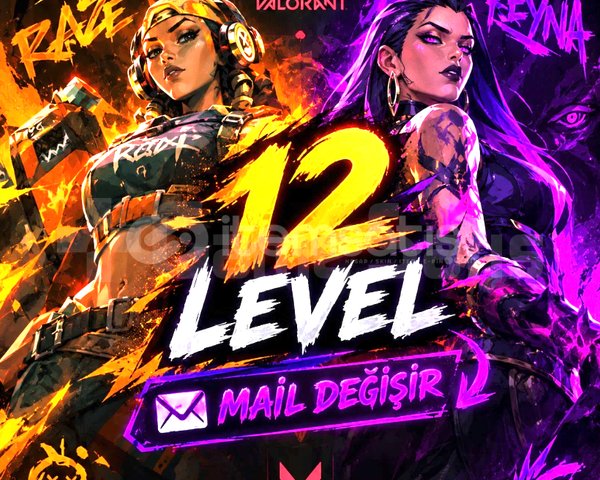Valorant 12 level mail değisen