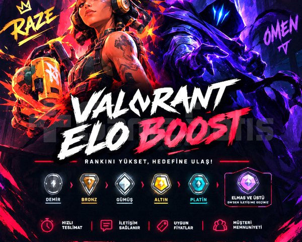 ???? VALORANT ELO BOOST | Rankını Yüksel