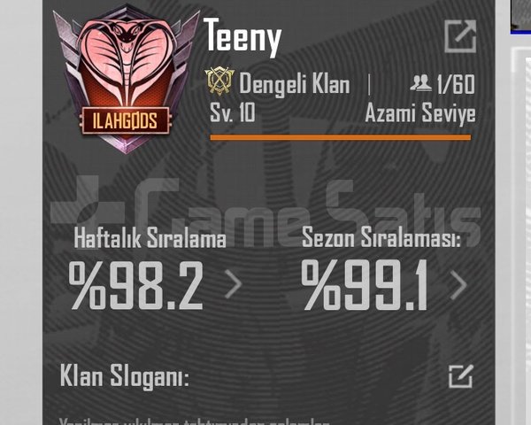 10SV ÖLÜ FİYAT CLAN