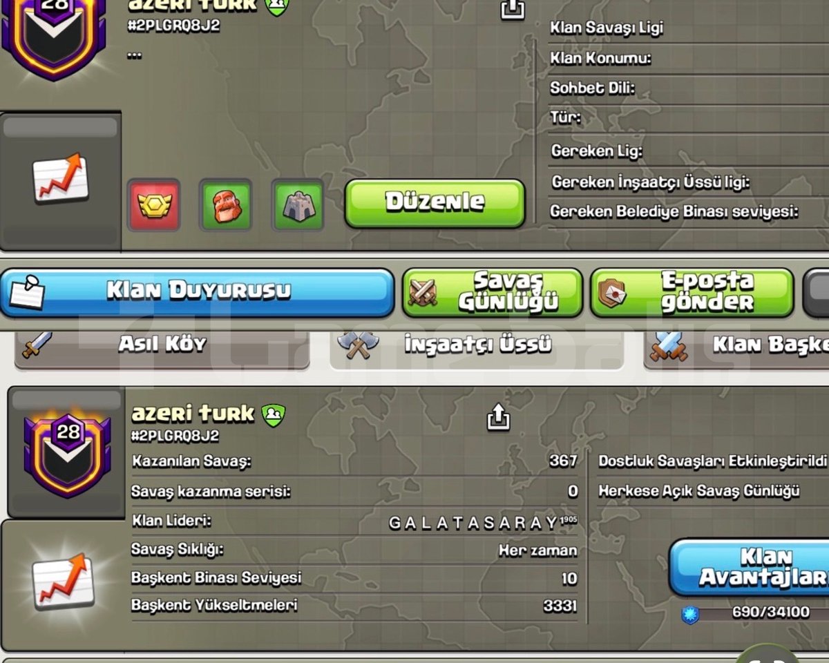 Efsane 28 lvl klan