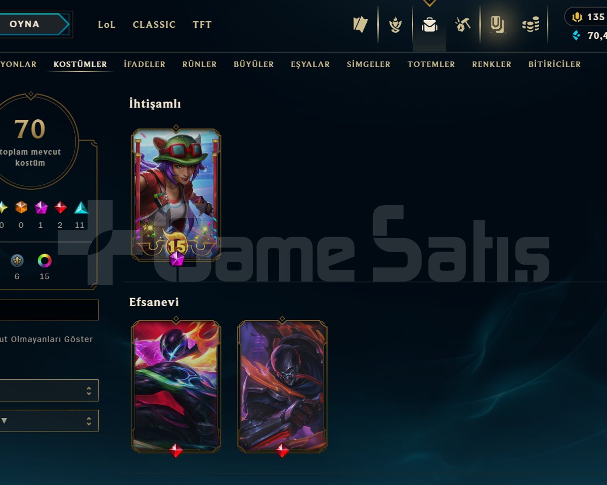 EUW / ZÜMRÜT 4 / 29 SKİN - 116 HERO
