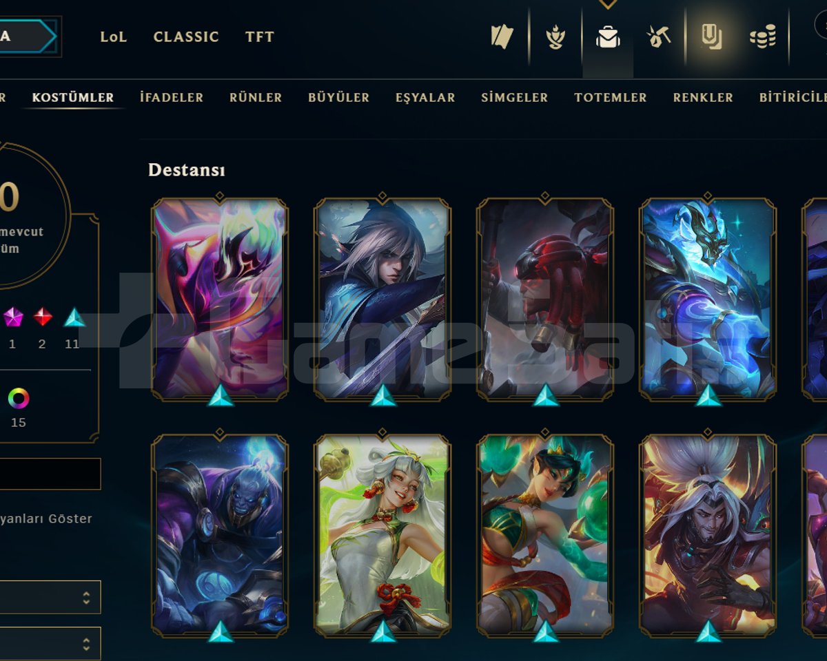 EUW / ZÜMRÜT 4 / 29 SKİN - 116 HERO