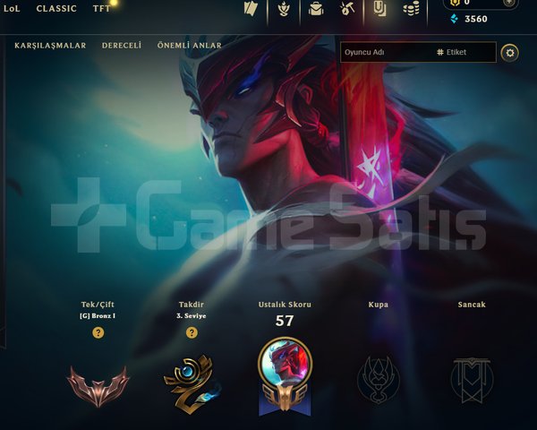 EUW / BRONZ 1 / 3 SKİN - 33 HERO