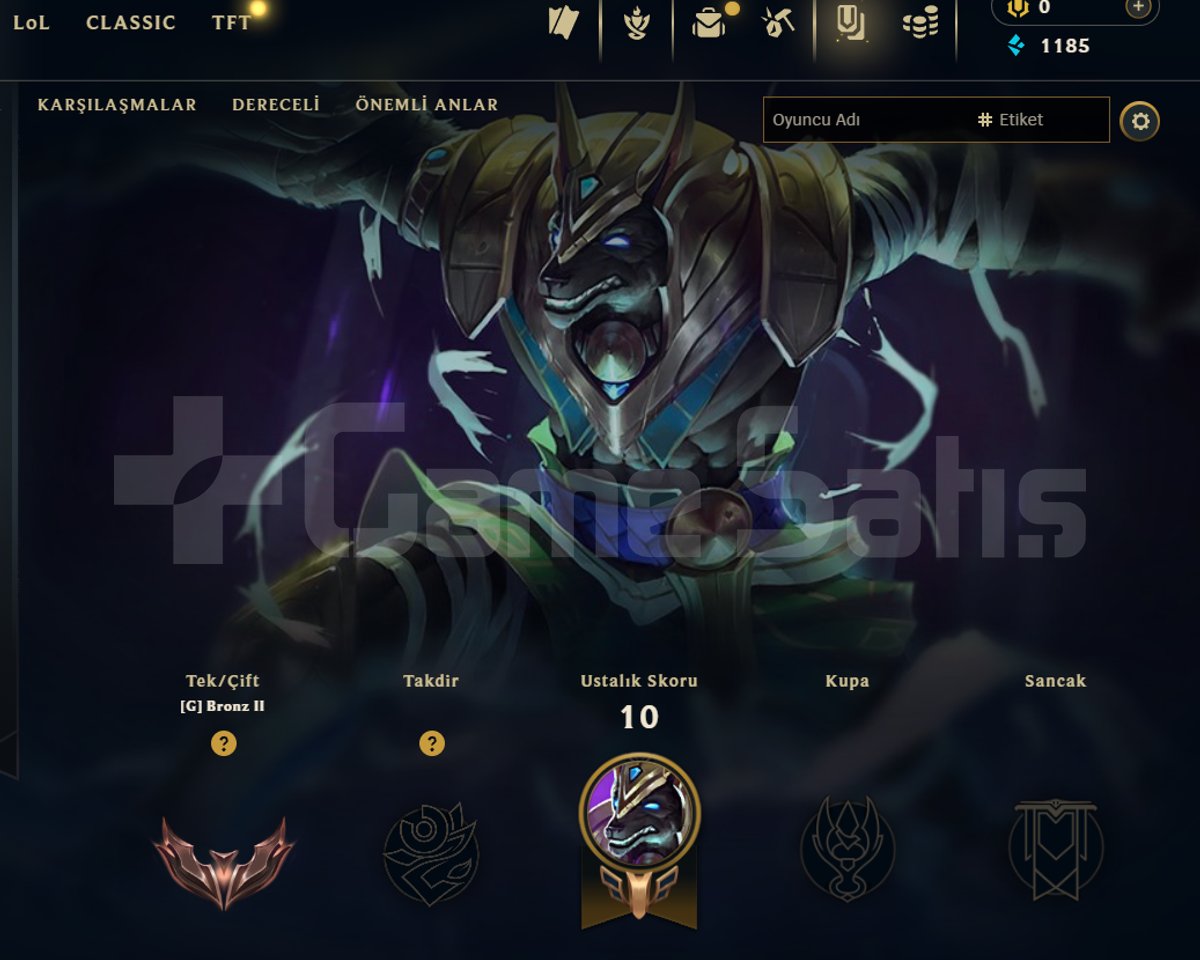 EUW / BRONZ 2 / 1 SKİN - 28 HERO