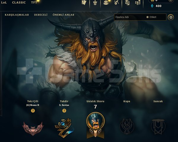 EUW / BRONZ 2 / 29 HERO - 31 LEVEL