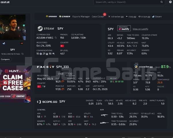 CS2 PREMİER -REKABETÇİ BOOST