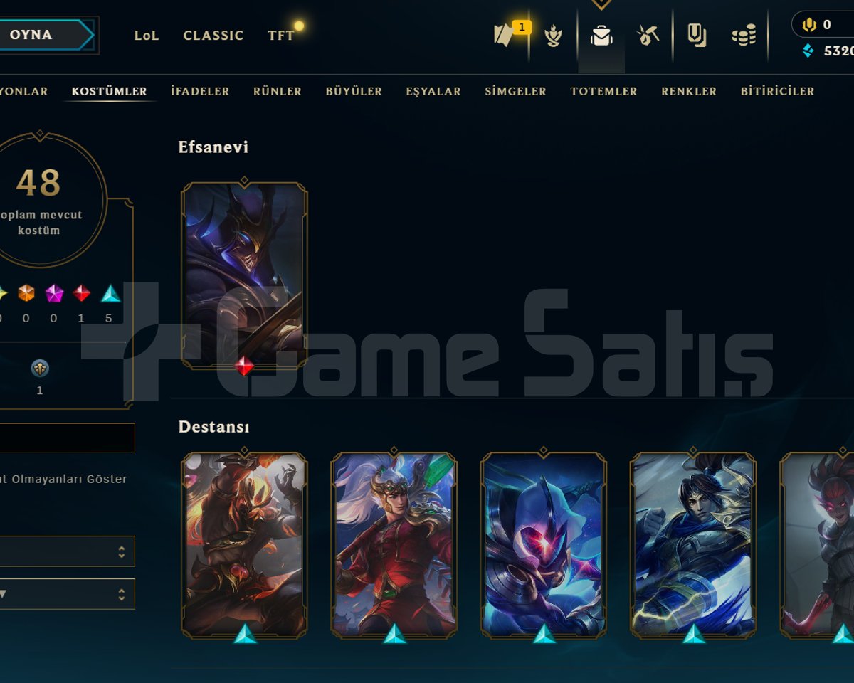 EUW / BRONZ 2 / 7 SKİN - 39 HERO