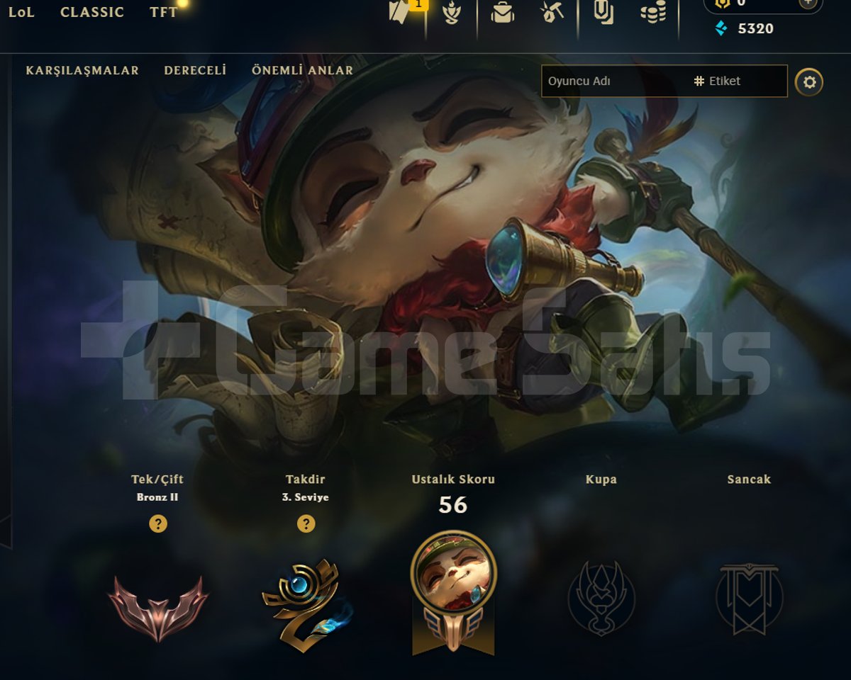 EUW / BRONZ 2 / 7 SKİN - 39 HERO