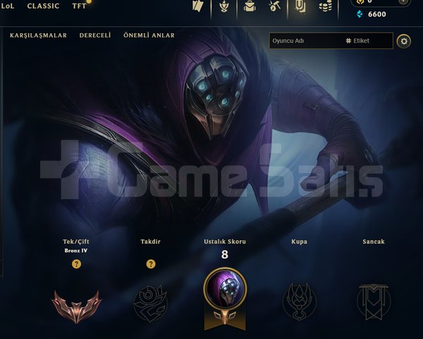 EUW / BRONZ 4 / 1 SKİN - 24 HERO