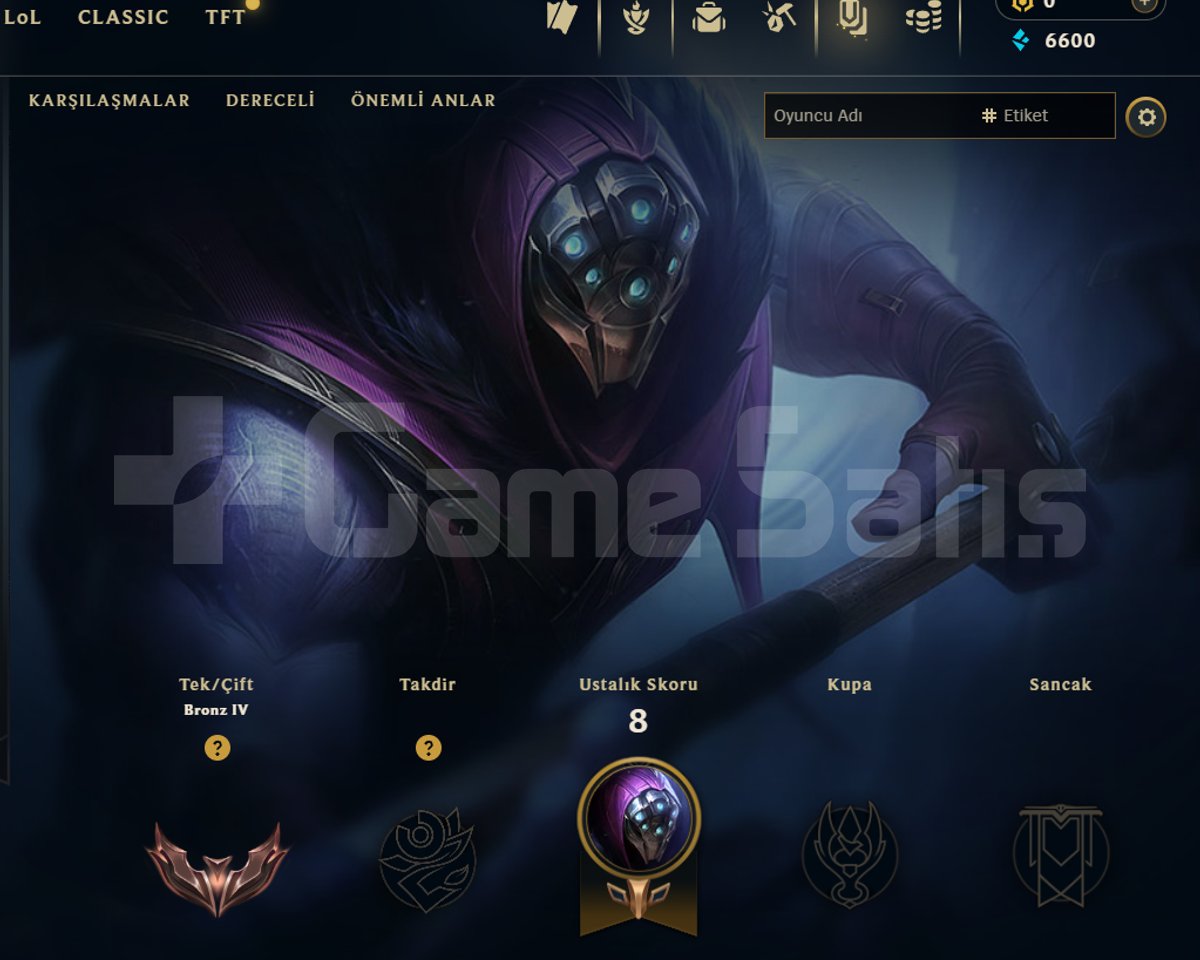 EUW / BRONZ 4 / 1 SKİN - 24 HERO