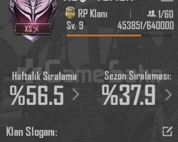 9.8 SV İSİM AKTİF KLAN
