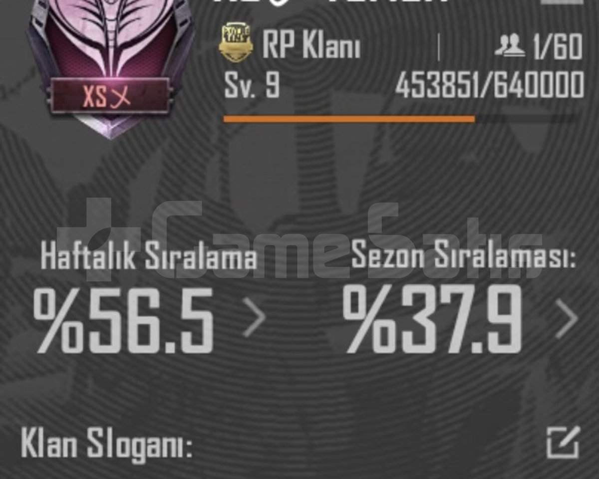 9.8 SV İSİM AKTİF KLAN