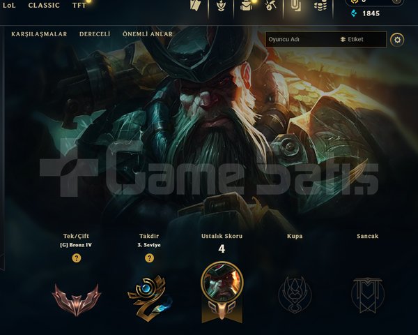 EUW / BRONZ 4 / 1 SKİN - 24 HERO