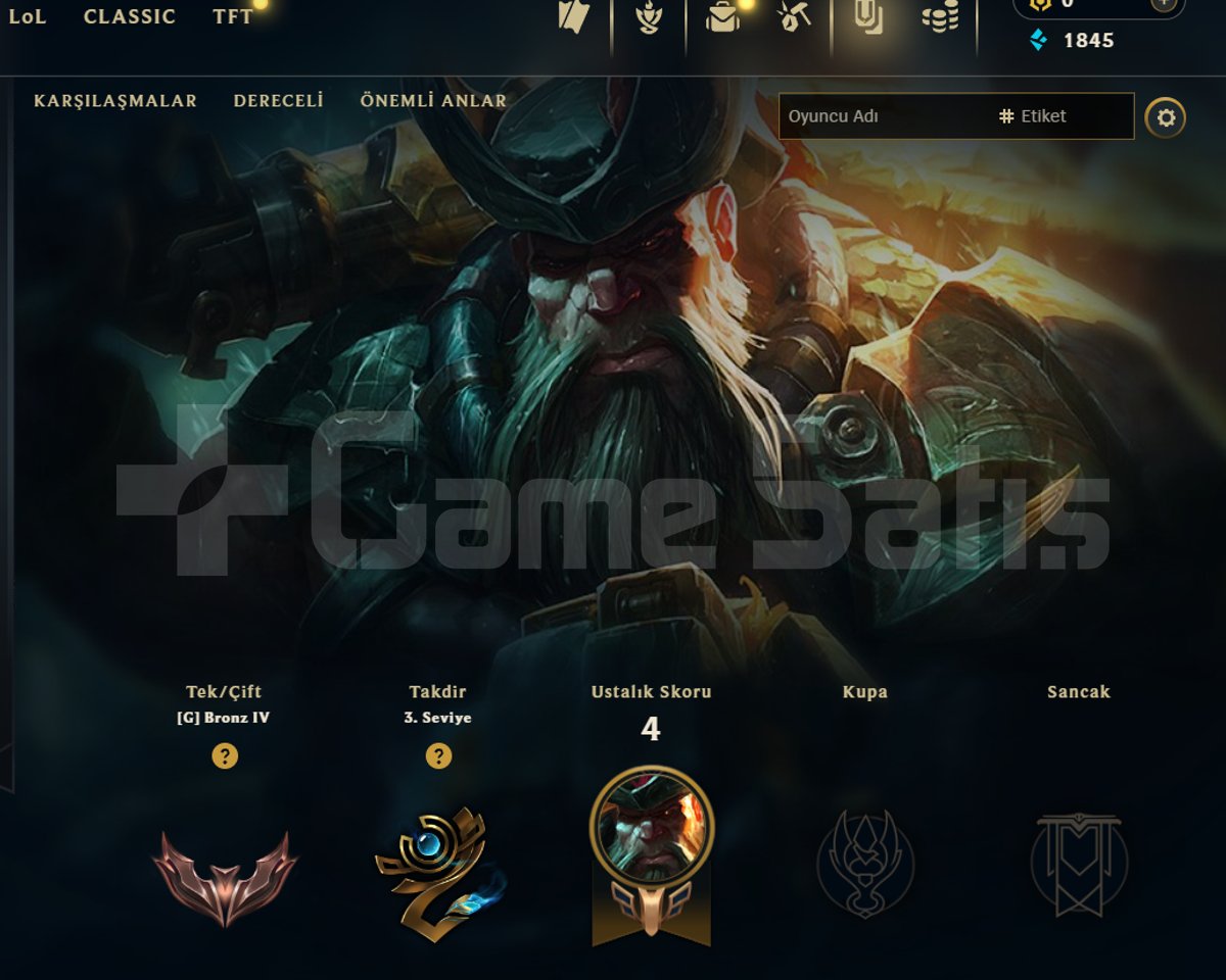 EUW / BRONZ 4 / 1 SKİN - 24 HERO