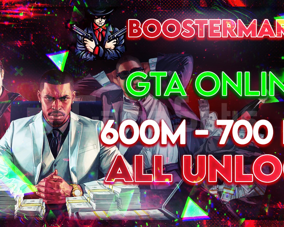 GTA Online - 600M | 700 LVL +Unlocks