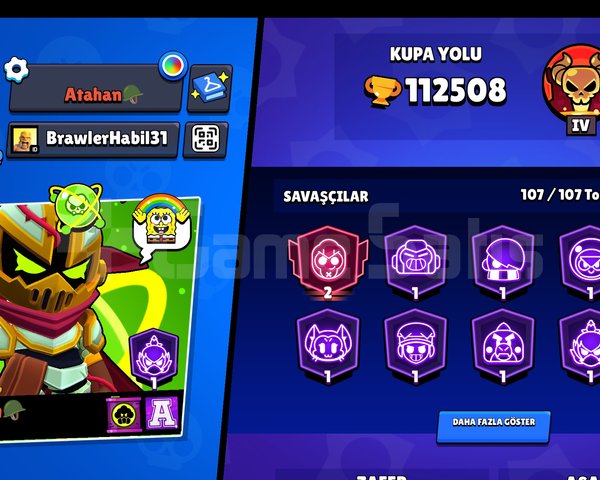 Brawl stars hesap