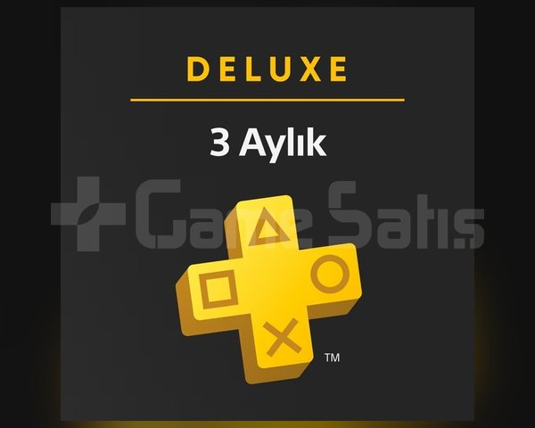 3 Aylik Psn Deluxe Ps4/Ps5 + Garanti + D