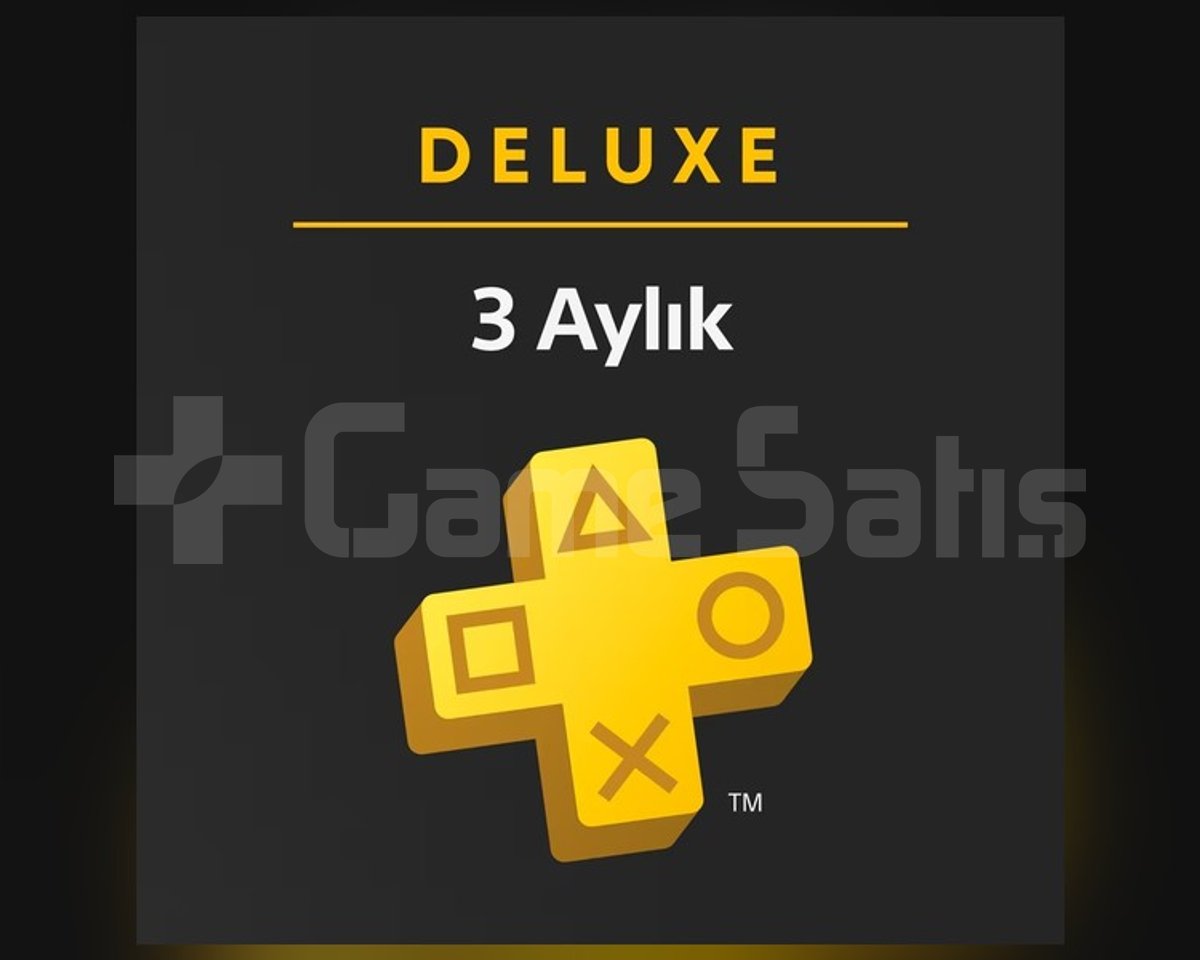 3 Aylik Psn Deluxe Ps4/Ps5 + Garanti + D
