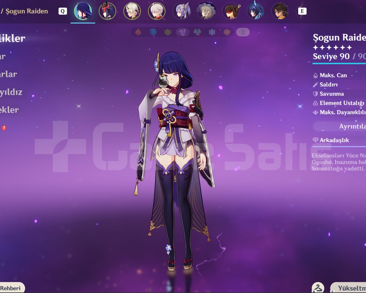 AR 57 EU ACCOUNT C1 RAİDEN C1 KAZUHA