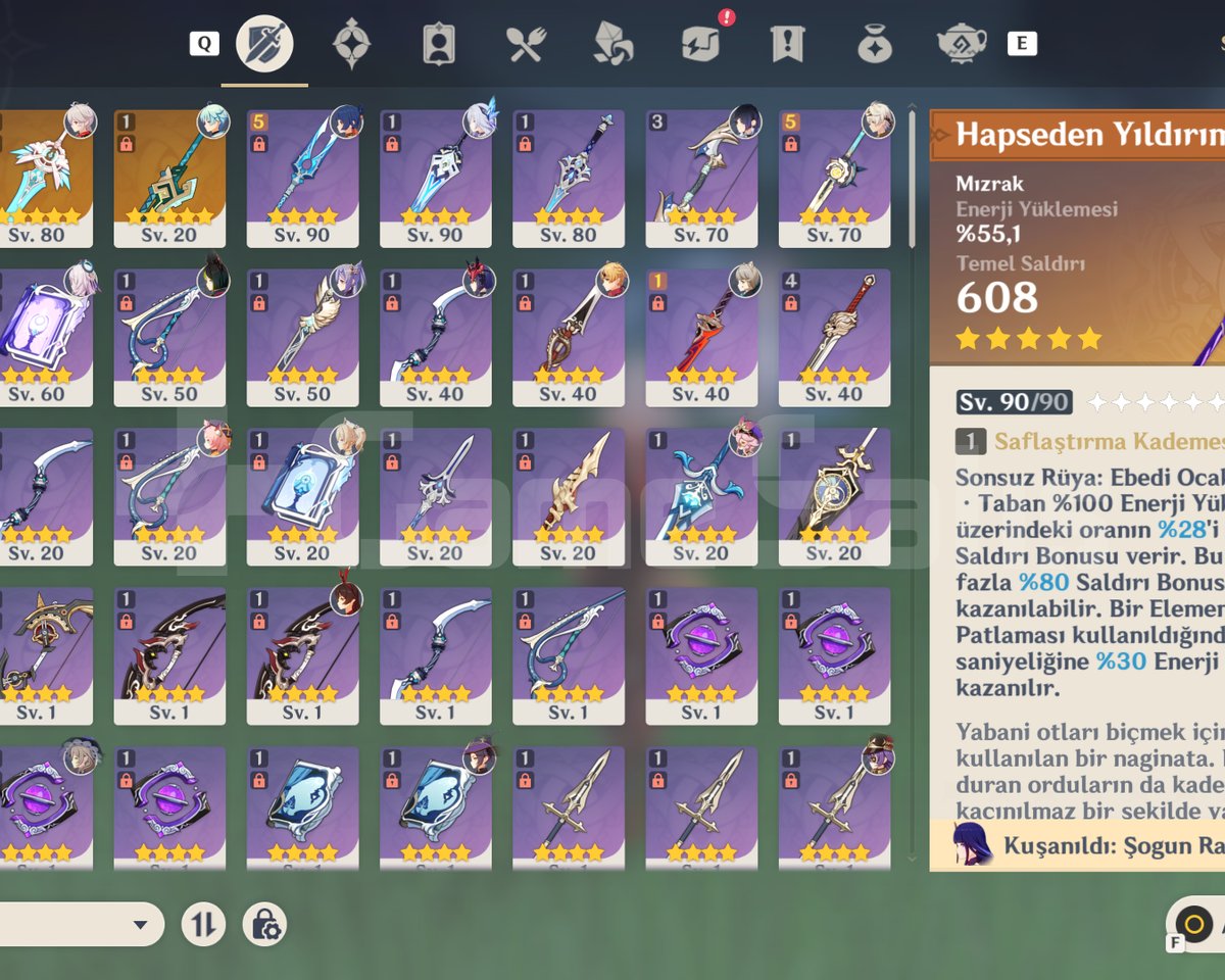 AR 57 EU ACCOUNT C1 RAİDEN C1 KAZUHA