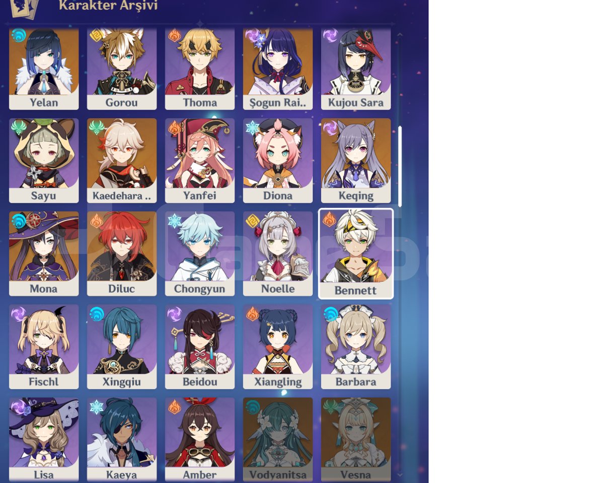 AR 57 EU ACCOUNT C1 RAİDEN C1 KAZUHA