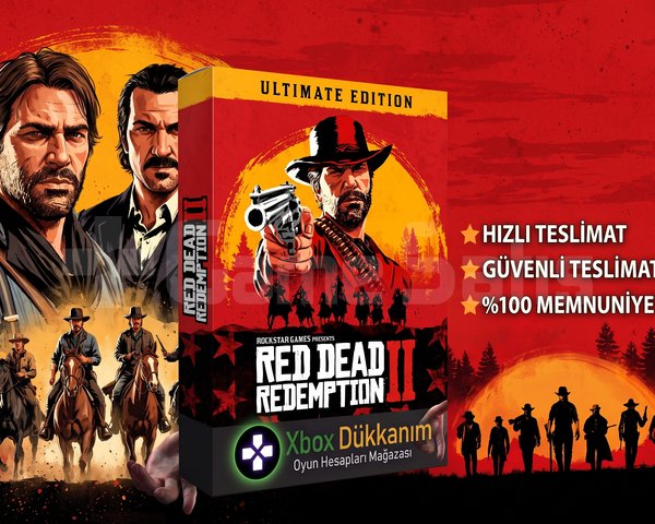 RDR2 Ultimate Edition One|S|X +12 Oyunlu