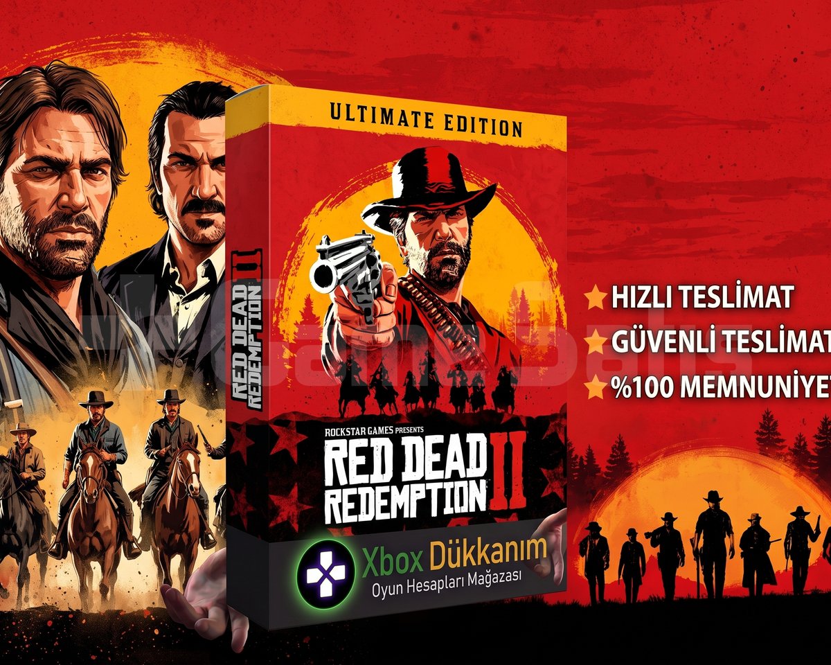 RDR2 Ultimate Edition One|S|X +12 Oyunlu