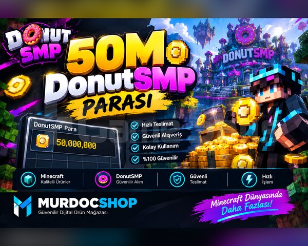 50M DonutSMP Parası