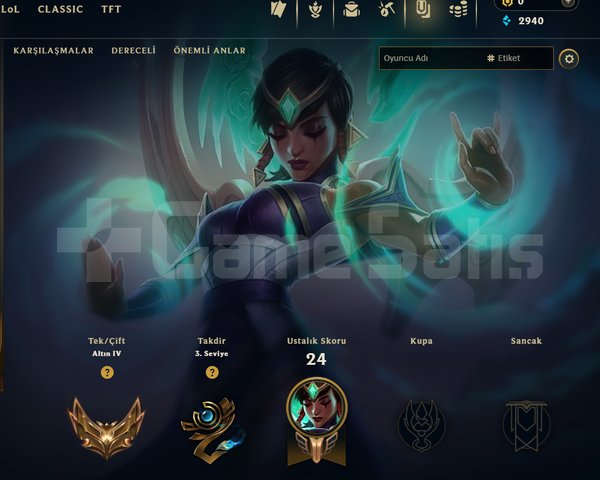 GOLD 4 / 34 HERO / 34 LEVEL