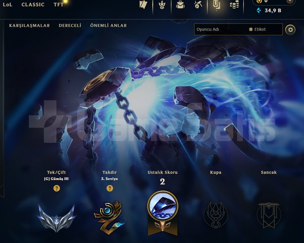 GÜMÜŞ 3 / 33 HERO / 30 LEVEL