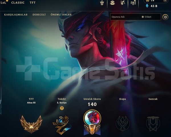 BRONZ 4 / 12 SKİN / 76 HERO / 67 LEVEL