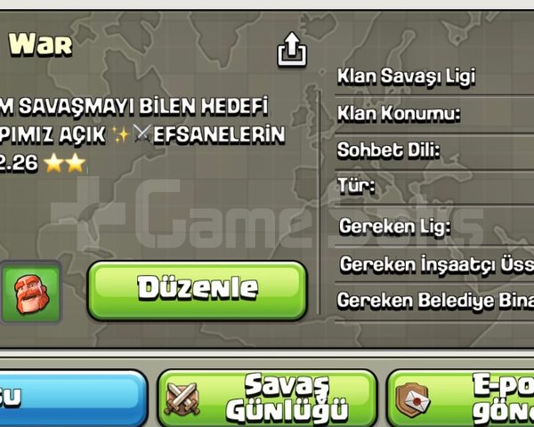 Usta 1 Ligi 25 Seviye Başkent Max
