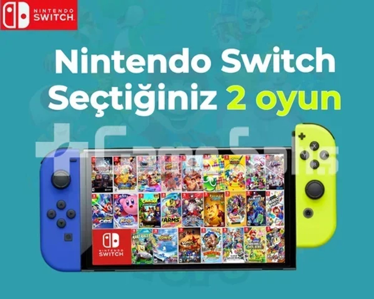 Nintendo Switch İstediğiniz 2 Oyun