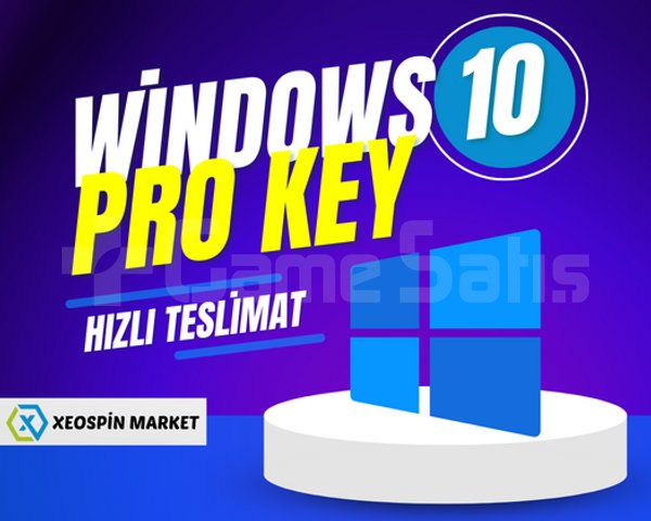 Windows 10 Pro Key + OTOMATİK TESLİM