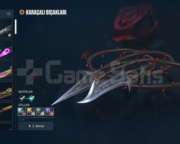 142 Level | 4 Bıçak + 9 Vandal Skin