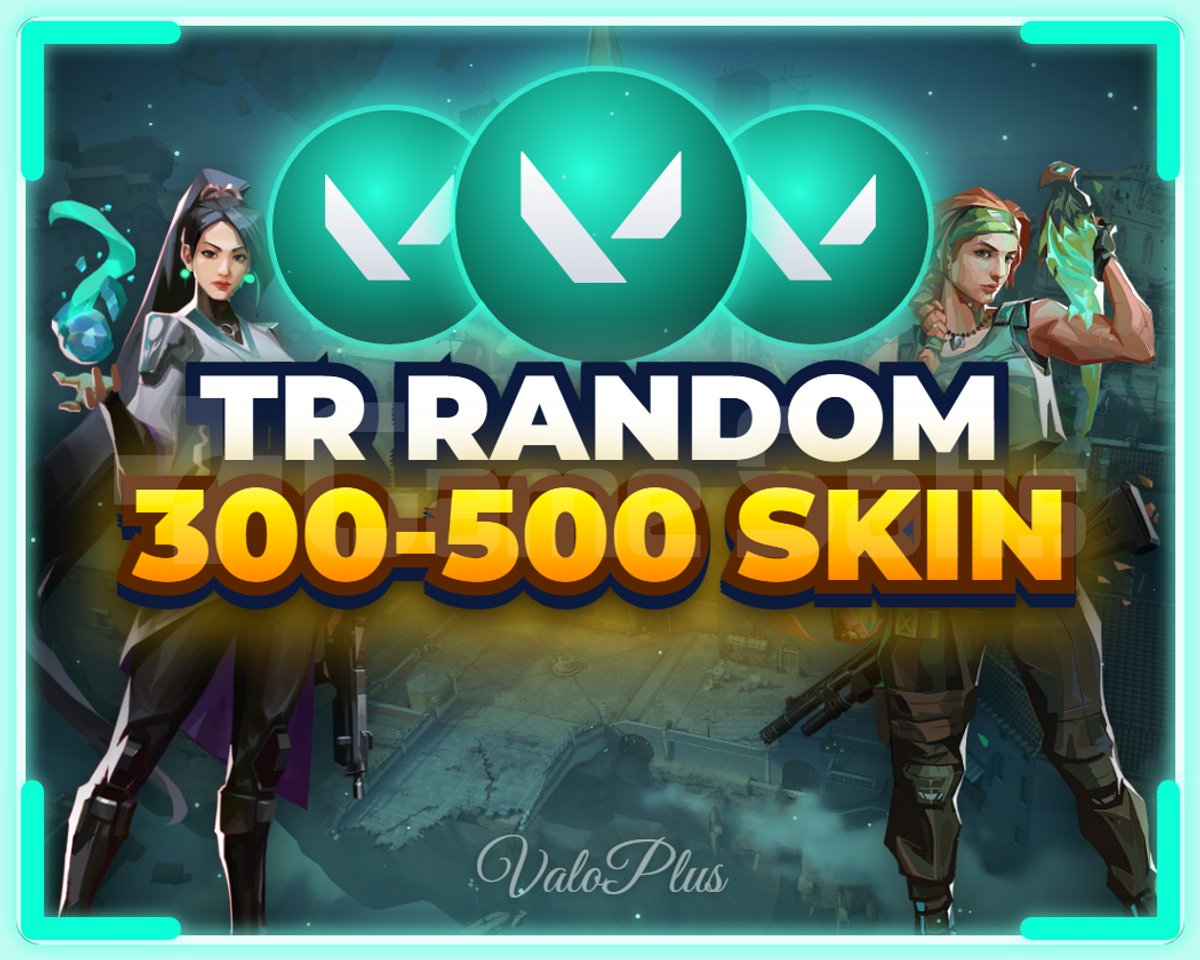 TR | 300-500 SKİN GARANTİLİ RANDOM HESAP