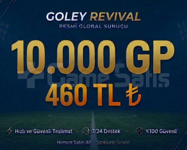 REVİVAL 10K GP 460TL ANINDA TESLİM DM !